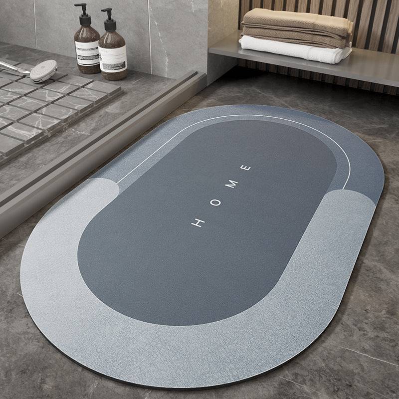Absorbent Non Slip Floor Mat, Carpet Slip-Resistant Bathing Room Rug Floor, Microfiber Bath Mats for Bathroom Memory Foam Bath Mat Rug